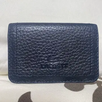 LACOSTE 블랙 명함지갑