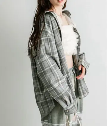 OLIVE des OLIVE 체크 셔츠