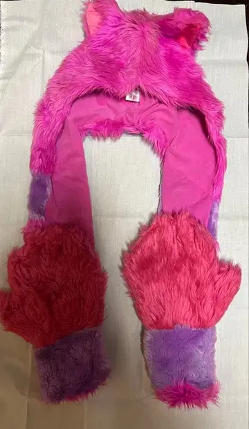 체셔 고양이 머플러 캡
