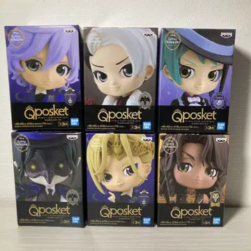 트위스티드 원더랜드 Qposket 피규어 6체 세트