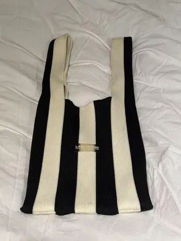 라스트 프레임 스트라이프 마켓백 토트백