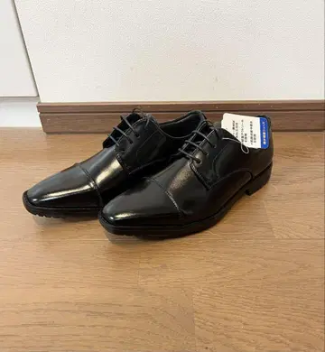 AOKI 택 포함 미사용 합성 가죽 비즈니스 슈즈 24.5cm
