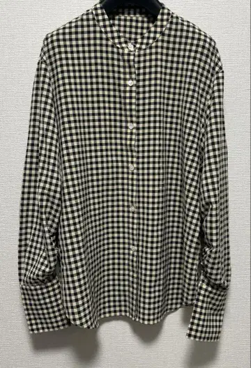 JOURNALSTANDARD relume 깅엄 체크 셔링 셔츠
