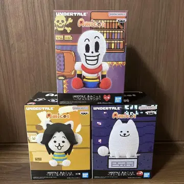 UNDERTALE 아미코토 파피루스 테미 짜증나는 개 3세트