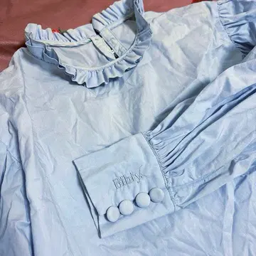 bibiy 블라우스 spring puff blouse