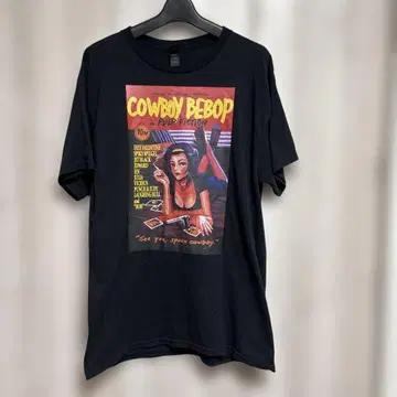 COWBOY BEBOP x PULP FICTION 티셔츠 L 사이즈