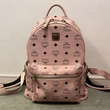 mcm 백팩 소프트 핑크 스몰