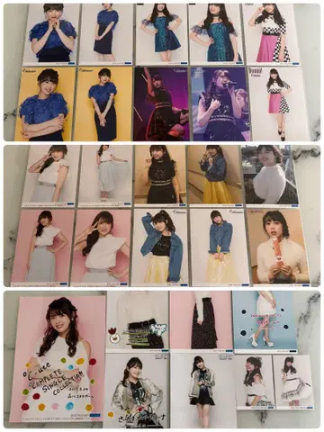 C-ute 브로마이드 나카지마 사키 묶음 판매 28장 세트