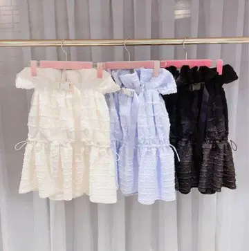 lilLilly 벨트 자카드 스커트
