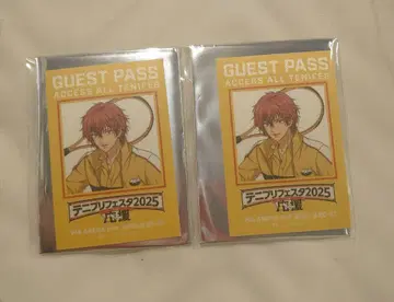 신 테니스의 왕자님 테니페스 PASS 스티커 마루이 분타 세트