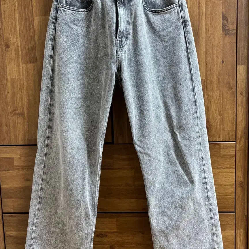 [30] 아워레가시 써드컷 데님 팬츠 (슈퍼블리치 블랙)