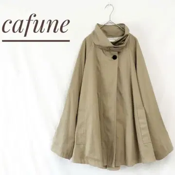 [ 새상품 ] cafune 코튼 트윌 스탠드 카라 자켓