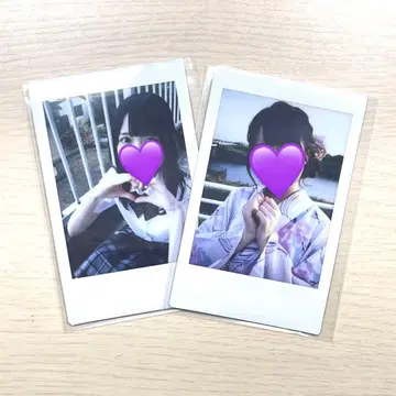 ION! 카쿠야 쿠라라 런치 폴라로이드 2장 세트 / 딸기 캔디