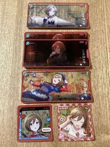 122 프로세카 메모스테 vol.1 A MEIKO 금박 하츠네 미쿠