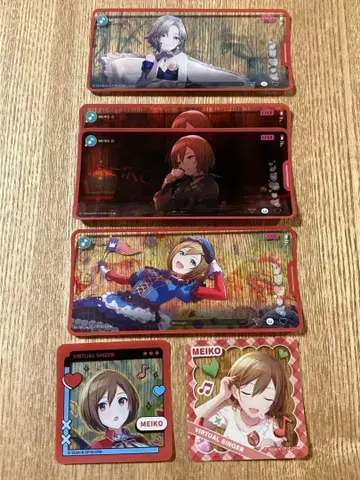 122 프로세카 메모스테 vol.1 A MEIKO 금박 하츠네 미쿠