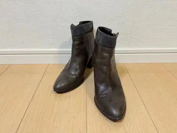 DIANA 다이애나 숏부츠 슬림 레그 천연 가죽 22.5cm