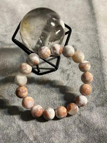 고품질 벚꽃 마노 팔찌