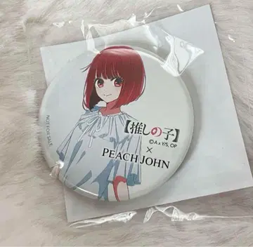피치 존 최애의 아이 x PEACH JOHN 콜라보 캔뱃지 아리마 카나