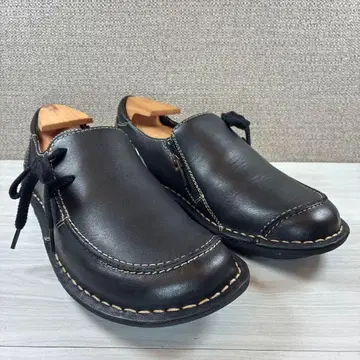 [미사용급] Regal Walker 리갈 워커 레더 스니커즈 발볼 넓음