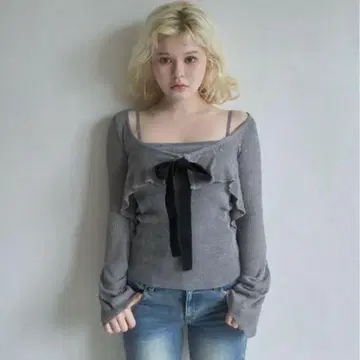 andmarry Emma knit flare cardigan set