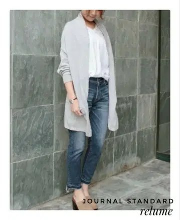 JOURNAL STANDARD relume 코튼 후드 가디건