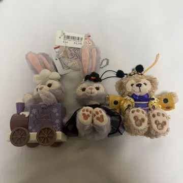 스텔라루 더피 봉제 인형 키링 3종 세트