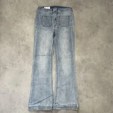 GAP 하이라이즈 플레어 데님 앞 포켓 26인치 BU56