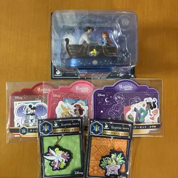 해피 복권 Disney Wishing Stars 피규어 하위상 세트