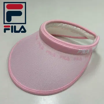 FILA 여성용 핑크 골프 선바이저 프리 사이즈