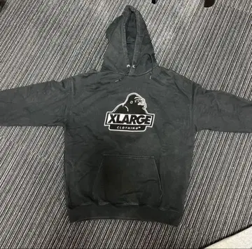 XLARGE 블랙 후드티 M 사이즈