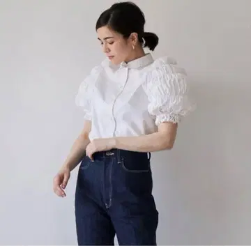 LUDLOW 라들로 아코디언 블라우스