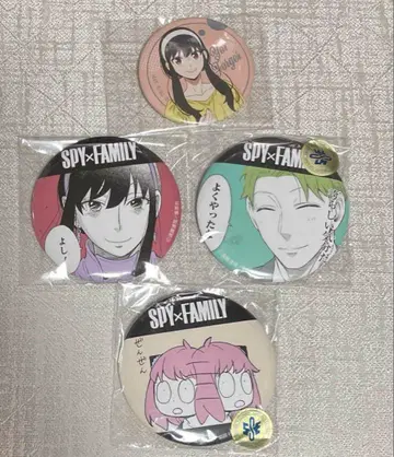 스파이 패밀리 로이드 요르 아냐 캔뱃지