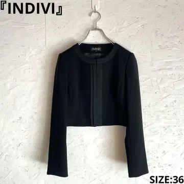 일본제 [INDIVI] 노카라 자켓 블랙 예복 36