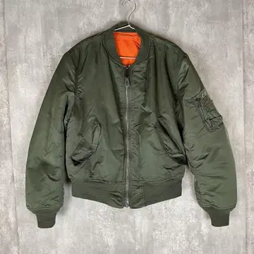 USA alpha 알파 밀리터리 MA-1 플라이트 자켓 90's