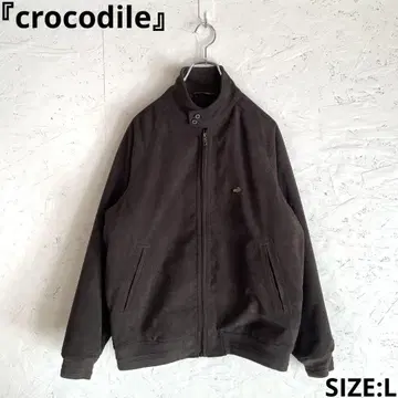 [ crocodile ] 충전솜 블루종 브라운 L