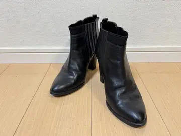 DIANA 다이애나 천연 가죽 사이드 고어 부츠 블랙 24cm