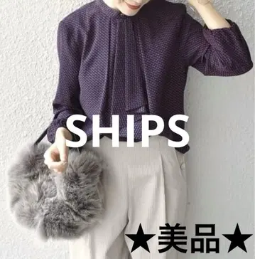SHIPS 쉽스 코몬 프린트 블라우스 (레드)