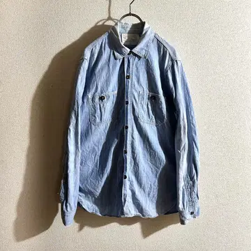 프리휠러스 닐 캐서디 샴브레이 셔츠 철 버튼 페이드