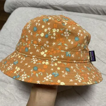 Patagonia 꽃무늬 햇 S 사이즈