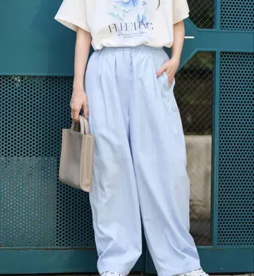 freaks store SUMMERCOOL 턱 커브 이지 팬츠