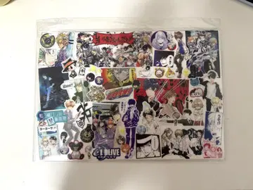 아마노 아키라 전시회 방문자 혜택 굿즈 클리어 스티커 멀티 케이스 포함
