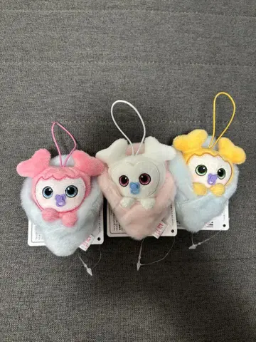 TWICE LOVELYS 아기싸개 마스코트 세 종류 세트 GiGO 한정판