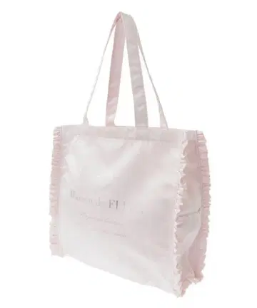 새상품 Maison de FLEUR 프릴 토트백 핑크