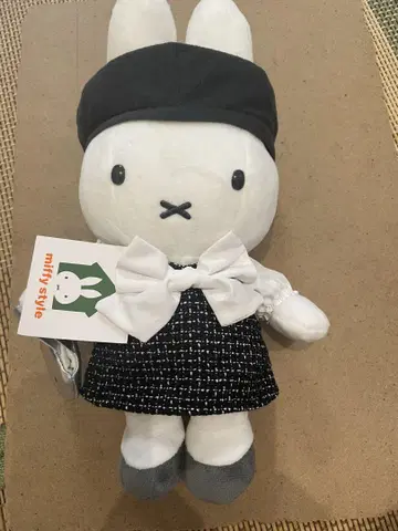 미피 팝업 봉제 인형 트위드 미피