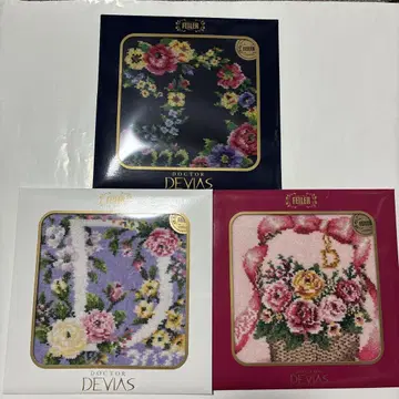 페이러 손수건 3개 DEVIAS 콜라보