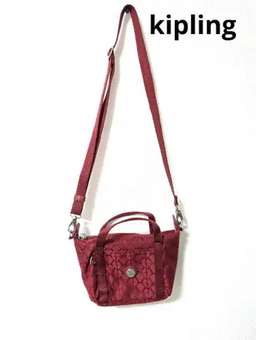 새상품급 kipling 숄더백 미니 21 x 14 cm 보르도