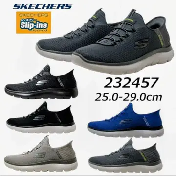 택 포함 새상품 SKECHERS Slip-Ins 블랙 스니커즈