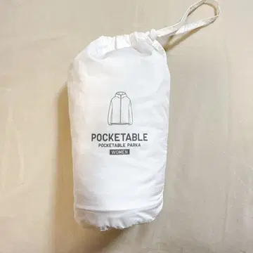 POCKETABLE PARKA 화이트 여성용