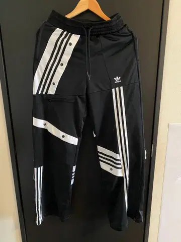 adidas 스트라이프 스냅 버튼 팬츠 UK12