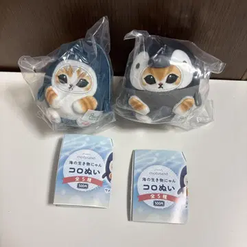 코로누이 mofusand 바다 생물냥 상어냥과 펭귄냥 새상품
